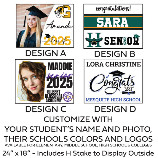 Graduation Yard Sign